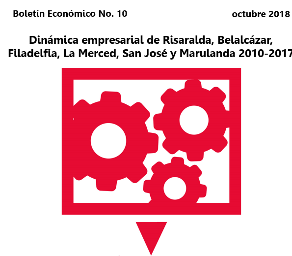 Dinámica empresarial de Risaralda, Belalcázar, Filadelfia, La Merced, San José y Marulanda 2010-2017